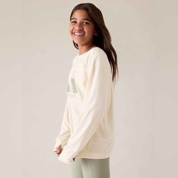 Athleta Other - Athleta Girl Perfect Top Chantilly Cream - Size XL (14)